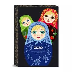 Подарочный набор для лица, шеи и век "Три красотки" Dizao
