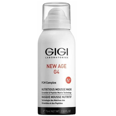 Маска-мусс экспресс-увлажнение New Age G4 Mousse Mask GiGi, 75 мл