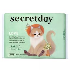 Хлопковые гигиенические прокладки Secret day Secretday Love S 18 шт.