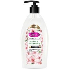 Гель для душа Camay Botanicals Сакура & Витамин В3, с миндальным маслом, 750 мл