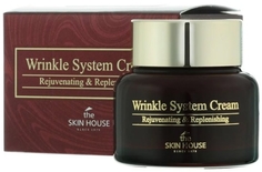 Анти-возрастной питательный крем с коллагеном THE SKIN HOUSE Wrinkle System Cream, 50 мл