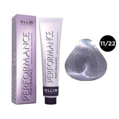 Краска для волос Ollin Professional Performance 11/22 Специальный блондин фиолетовый 60 мл