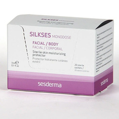 Крем для лица Sesderma Silkses Monodose Протектор увлажняющий стерильный 20 шт по 3 мл