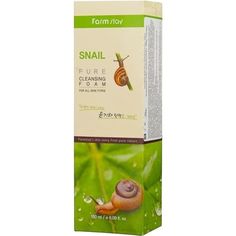 Пенка для умывания улиточная FarmStay SNAIL PURE CLEANSING FOAM 180мл