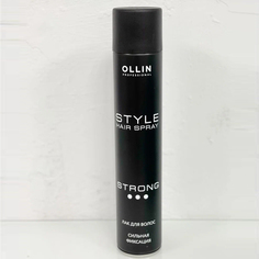 Лак для волос OLLIN Style сильной фиксации, 500 мл