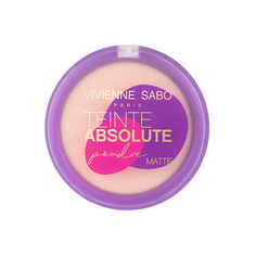 Пудра компактная матирующая Vivienne Sabo Teinte Absolute matte, тон 01