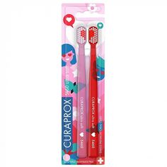 Зубные щетки Curaprox Ultrasoft Duo Love 2021, 2 шт