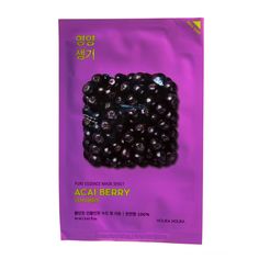 Маска для лица Holika Holika Pure essence Mask Sheet Acai Berry 20 мл