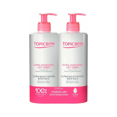 Молочко для тела Topicrem Essentials Ultra-Moisturizing Body Milk 2шт х 500 мл