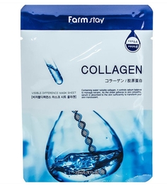 Маска для лица Farm Stay Visible Difference Mask Sheet Collagen 23 мл