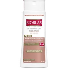 Шампунь против выпадения волос Bioblas Anti-Hair Loss с пробиотиками и пантенолом 360мл