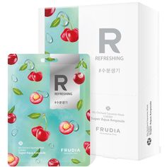 Маска для лица Frudia Разглаживающая с вишней 10 шт.х20 мл