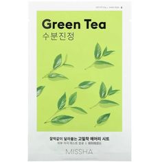 Маска Missha Airy Fit Green Tea 26 г