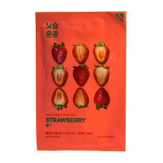 Маска для лица Holika Holika Pure essence Mask Sheet Strawberry 20 мл