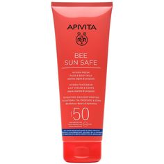 Солнцезащитное молочко Apivita Bee Sun Safe Hydra Fresh SPF50, 200 мл