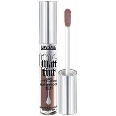 Тени для век Luxvisage Matt tint waterproof 12H жидкие, водостойкие Dark Chocolate тон 110