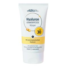 Солнцезащитный крем для тела Medipharma cosmetics Hyaluron, SPF 30, 150 мл