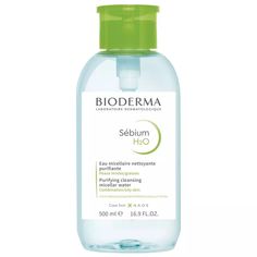 Вода мицеллярная Bioderma Sebium Н2О с помпой 500 мл