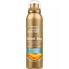 Спрей-автозагар для тела Garnier Ambre Solaire Ровный загар для лица и тела, 150 мл