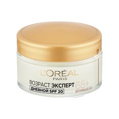 Крем LOreal Paris возраст эксперт, против морщин, питательный, дневной, 65+, 50 мл