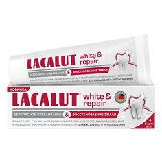 Зубная паста LACALUT® white&repair 75 мл