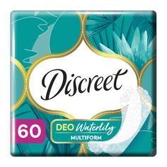 Прокладки Discreet ежедневные Deo Water Lily Multiform Trio 60шт