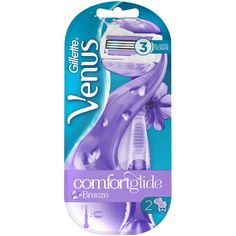 Бритвенный станок Gillette Venus Breeze с 2 сменными кассетами