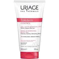 Гель-молочко для снятия макияжа Uriage Tolederm Control Gel Lacte Demaquillant 150мл