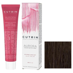 Краска для волос CUTRIN AURORA Permanent Hair Color 6.37G Золотое дерево 60 мл