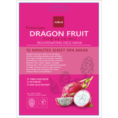 Маска для лица Atticell Dragon Fruit с экстрактом питайи, тканевая, 25 г
