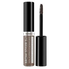 Гель-корректор для бровей LUXVISAGE с микрофиброй BROW STYLER 3in1 03 Мокаччино