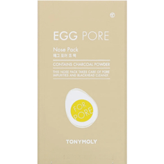 Полоски для носа Tony Moly egg pore nose pack от черных точек, 2 г