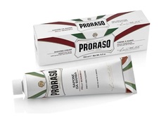 Мыло для бритья Proraso для чувствительной кожи в тубе, овес и зеленый чай, 150 мл