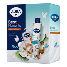 Набор средств для тела и рук Aura Best Moments для женщин 2 предмета