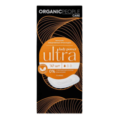 Прокладки ультратонкие ежедневные Organic People Ultra Classic 50 шт.