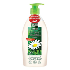 Гель для душа Чистая линия Сила природы ромашка и овсяное молочко 750 мл