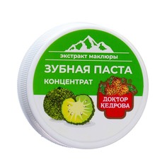 Зубная паста Доктор Кедрова с экстрактом маклюры, 35 г
