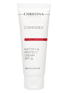 Крем матирующий защитный Christina Comodex Mattify & Protect Cream SPF 15, 75 мл