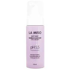 Мягкая кислородная пенка для глубокого очищения La Miso soft deep bubble cleanser, 150 мл