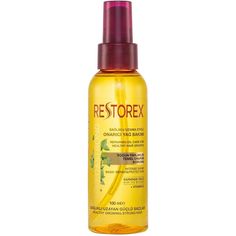 Масло для волос Restorex Speed&Strong Восстанавливающее с плющом и витамином Е, 100 мл
