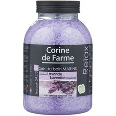 Соль для ванны Corine de Farme Sea Bath Salts Parfum Lavande, 1300г