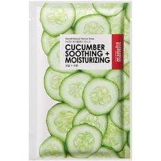 Маска для лица Manefit Beauty Planner Cucumber Soothing And Moisturizing Mask 20 мл