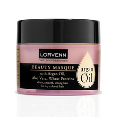 Маска ARGAN OIL для увлажнения и питания LORVENN HAIR PROFESSIONALS 200 мл