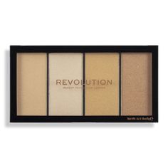 Палетка хайлайтеров Makeup Revolution Re-loaded Lustre Lights, тон Warm, 5 гх4 шт.