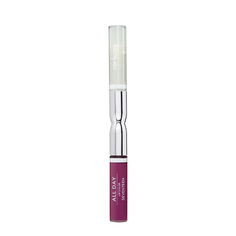 Жидкая стойкая помада-блеск Seventeen - All day lip color & top gloss, 73 нежный сливовый