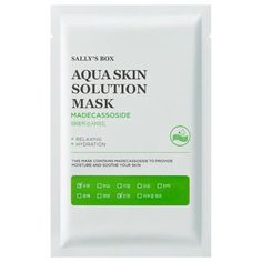 Маска для лица Sallys Box Aqua Skin Solution Mask Madecassoside 22 мл