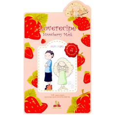 Маска для лица Sallys Box Loverecipe Strawberry Mask 20 мл