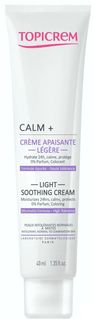 Крем для лица Topicrem Calm+ Light Soothing Cream легкий, успокаивающий, 40 мл