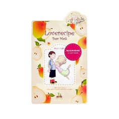 Тканевая маска Sallys box Любовные Рецепты с Грушей