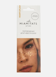 Тату переводные Miamitats веснушки, Gold Hearts